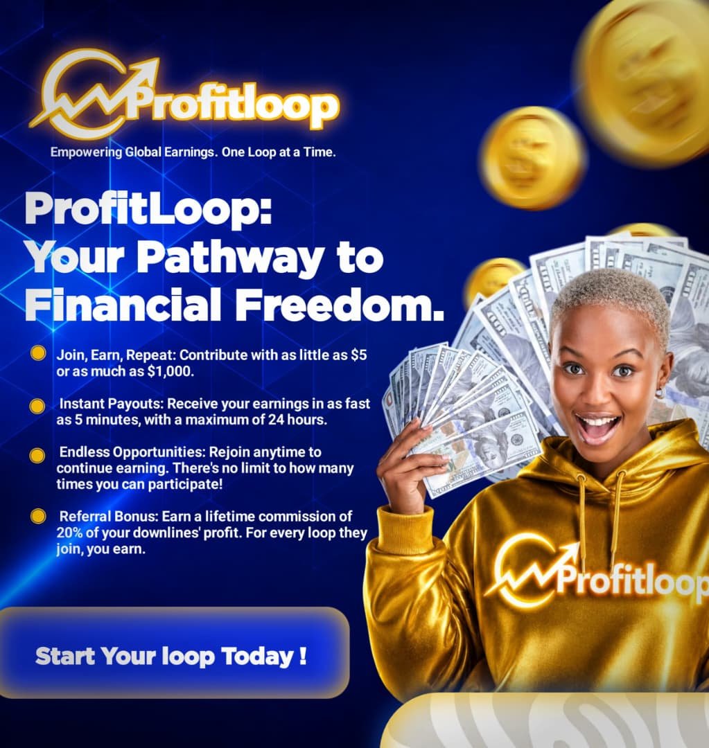 ProfitLoop financial freedom banner