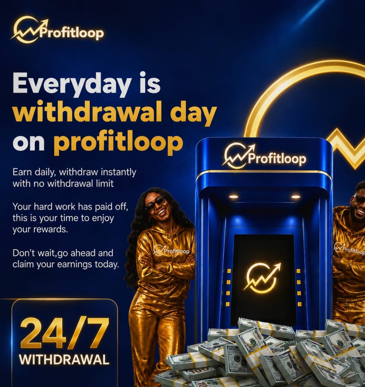 ProfitLoop community earnings preview